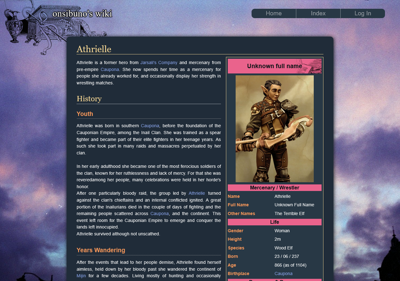 screenshot of one of the website's pages